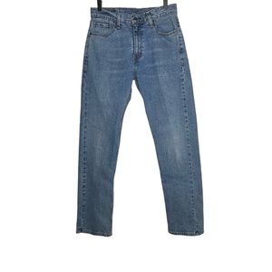 Levi's 505 Size 30x32 Straight Leg Relaxed Fit Blue Jeans